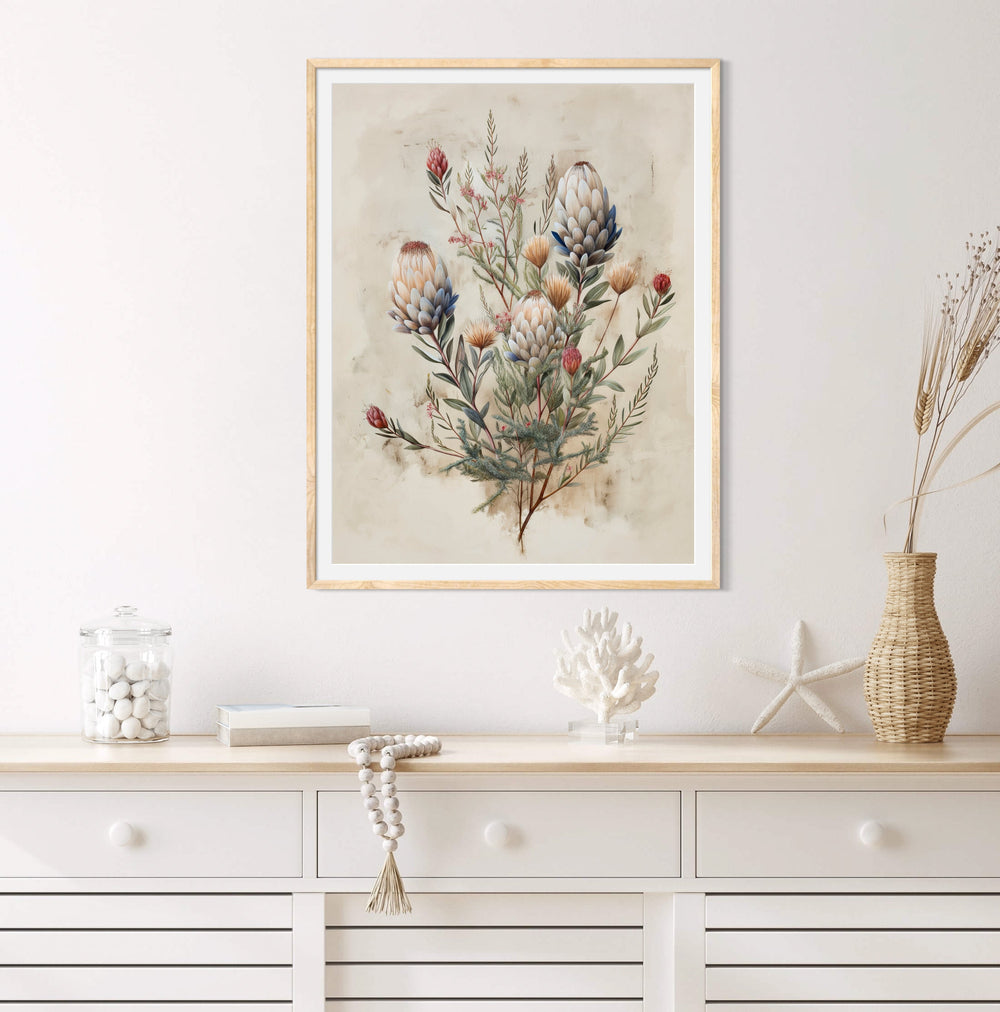 Muted Proteas