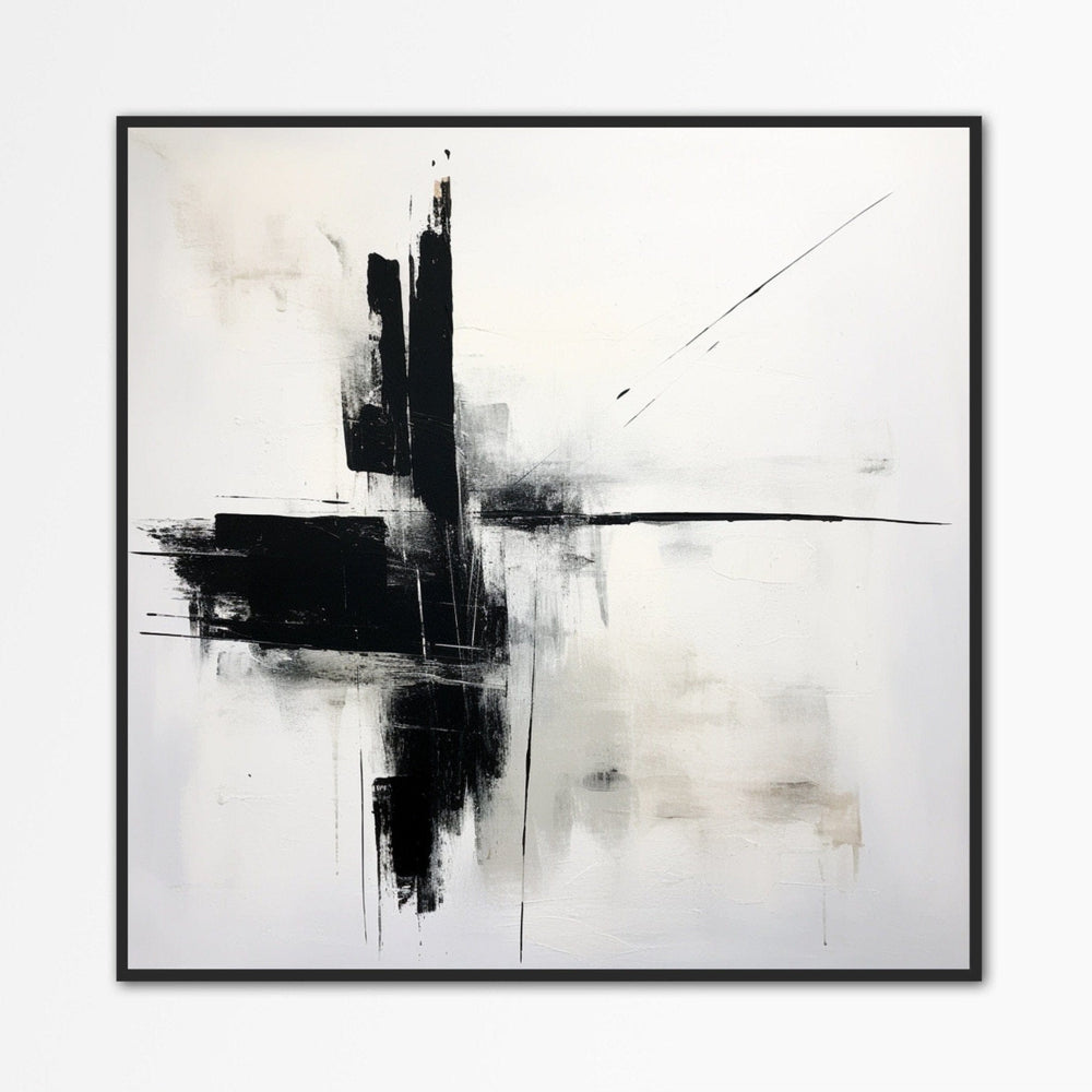 Abstract Horizons Black and White