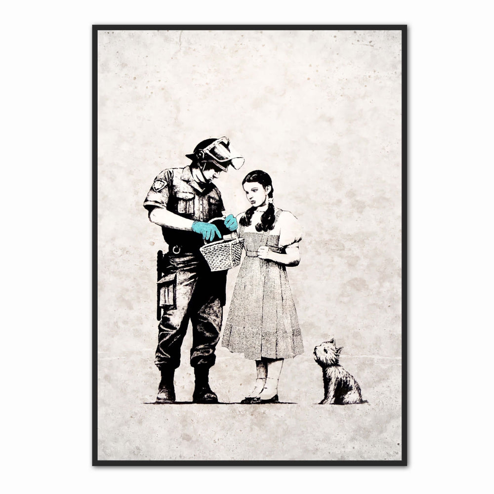 Banksy Art Print - Stop And Search