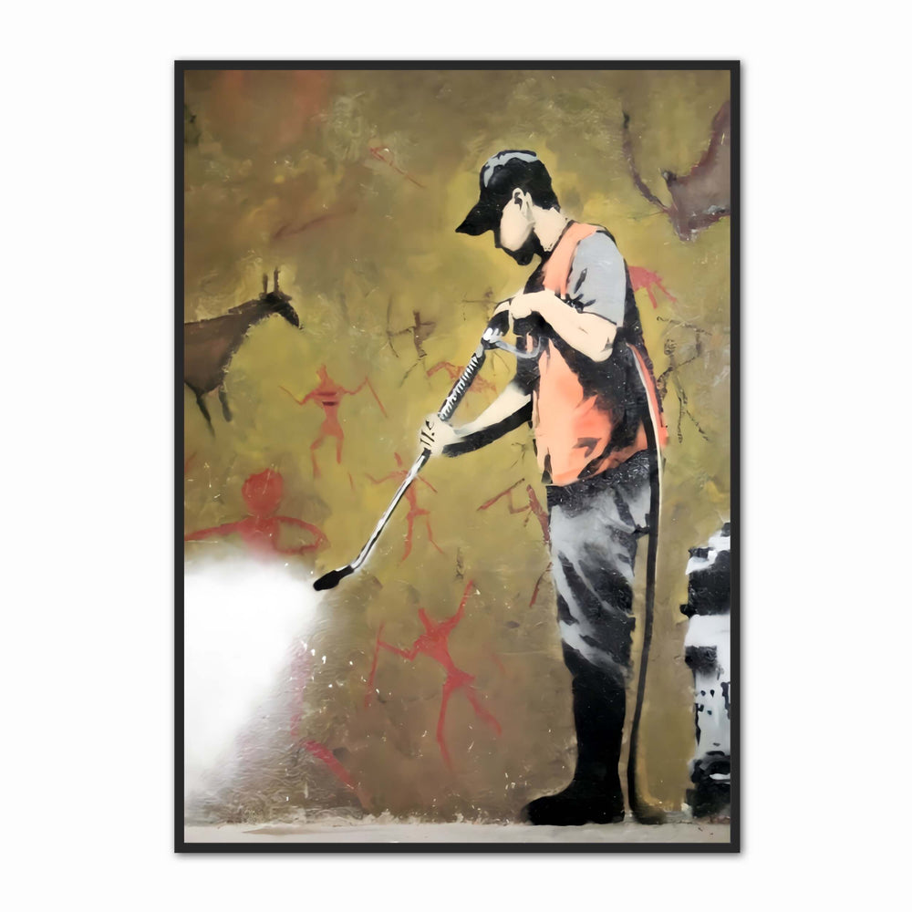 Banksy Wall Art Prints - Graffiti Removal