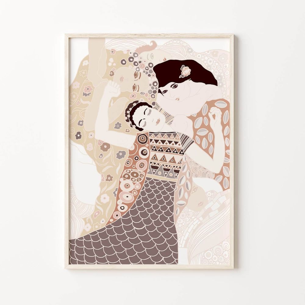 Boho Klimt Wall Art