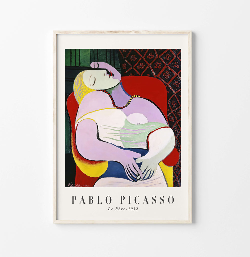 Le Reve Picasso Wall Art Print