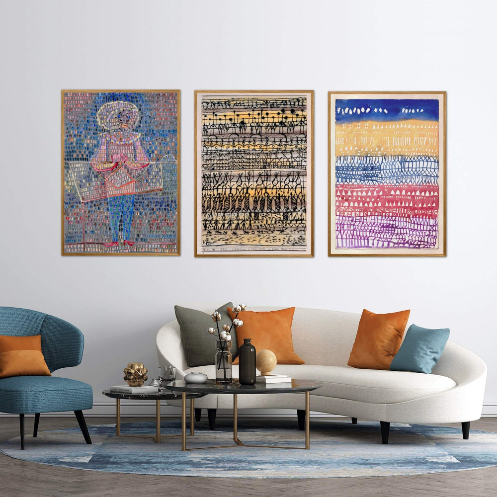 Paul Klee Mordern Wall Art Set
