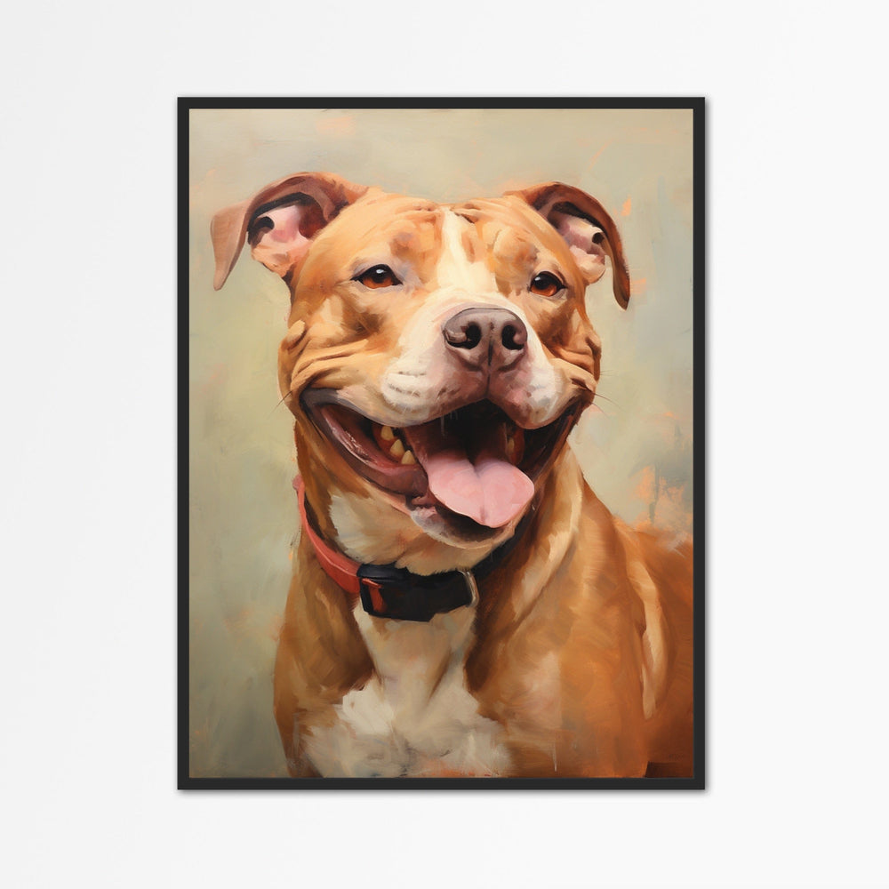Staffie Painting