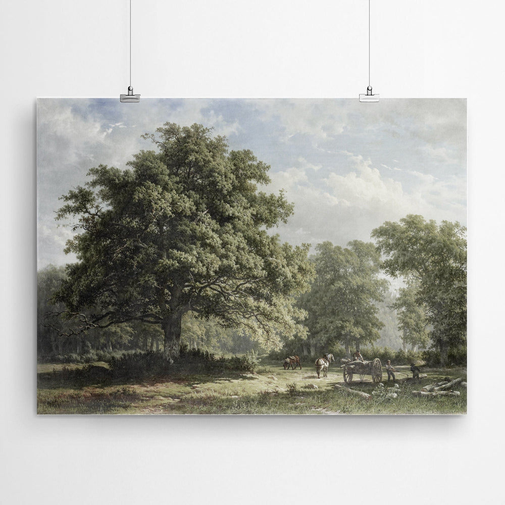 Vintage Tree Painting