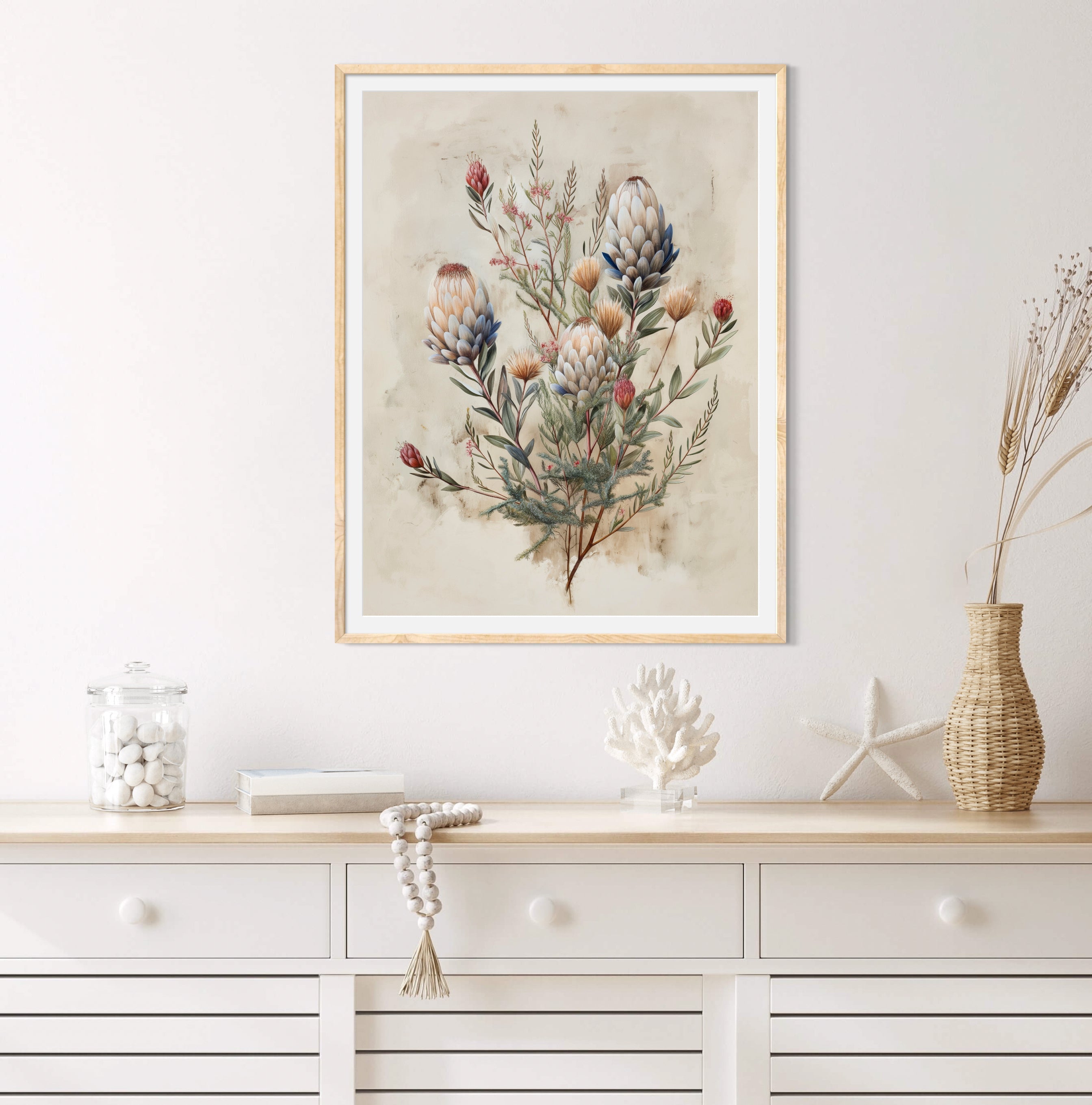 Muted Proteas
