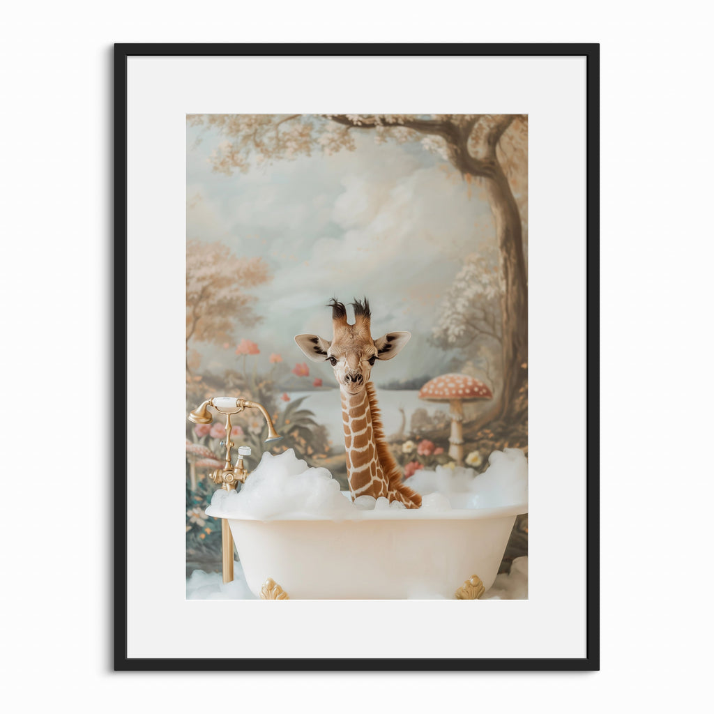 Whimsical Giraffe Soak