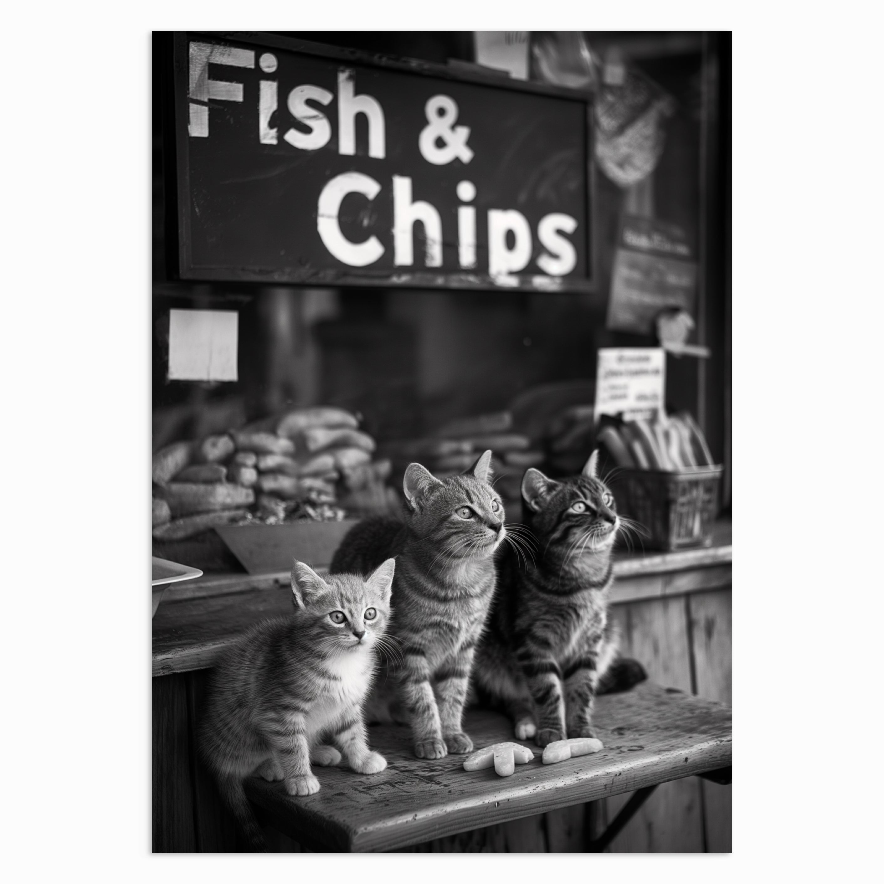 Hungry Kittens