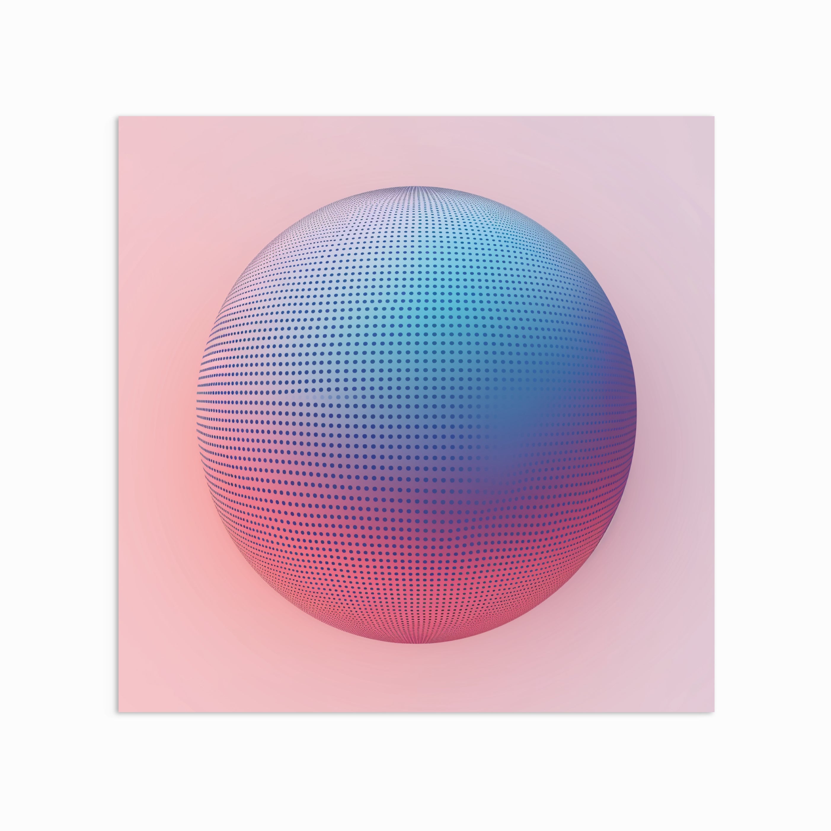 Neon Pink Sphere
