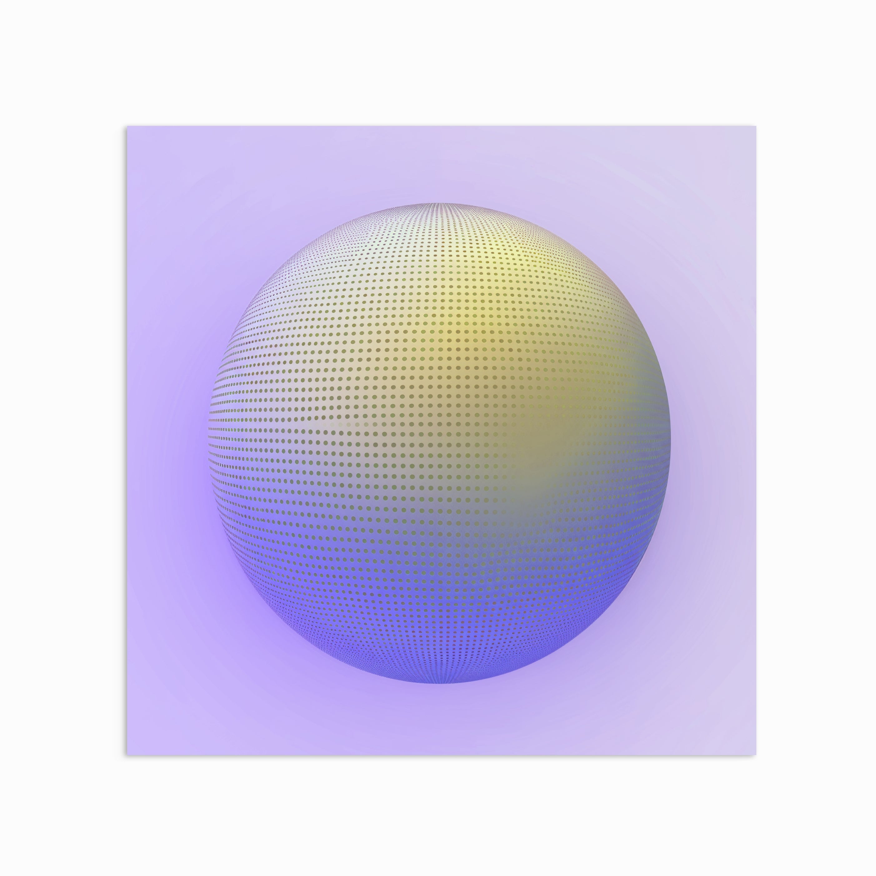 Lavender Glow Sphere