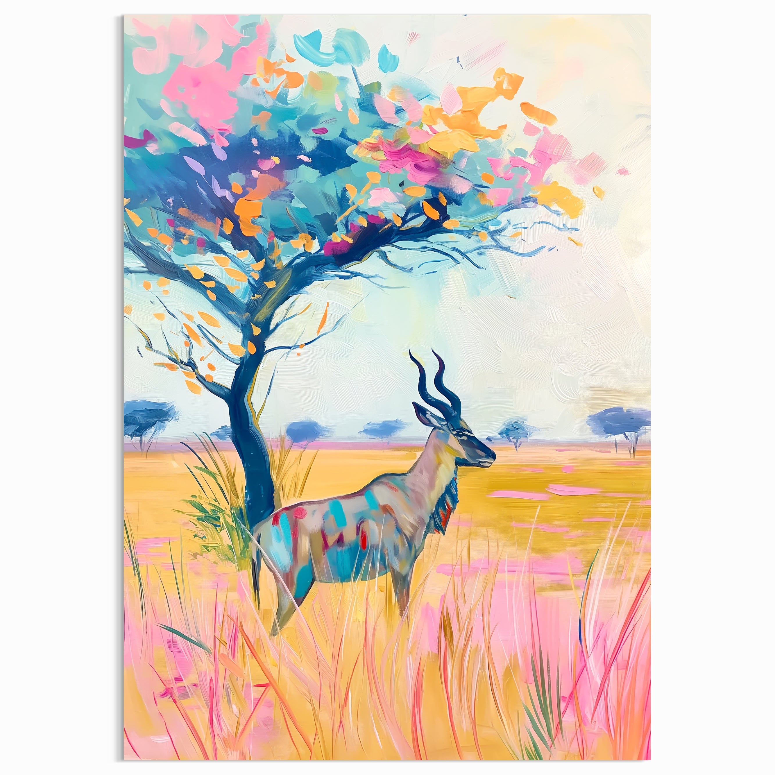 Karoo Kudu in Pastel