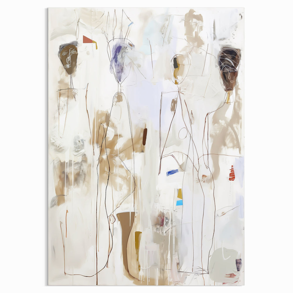 Minimalist African Painting