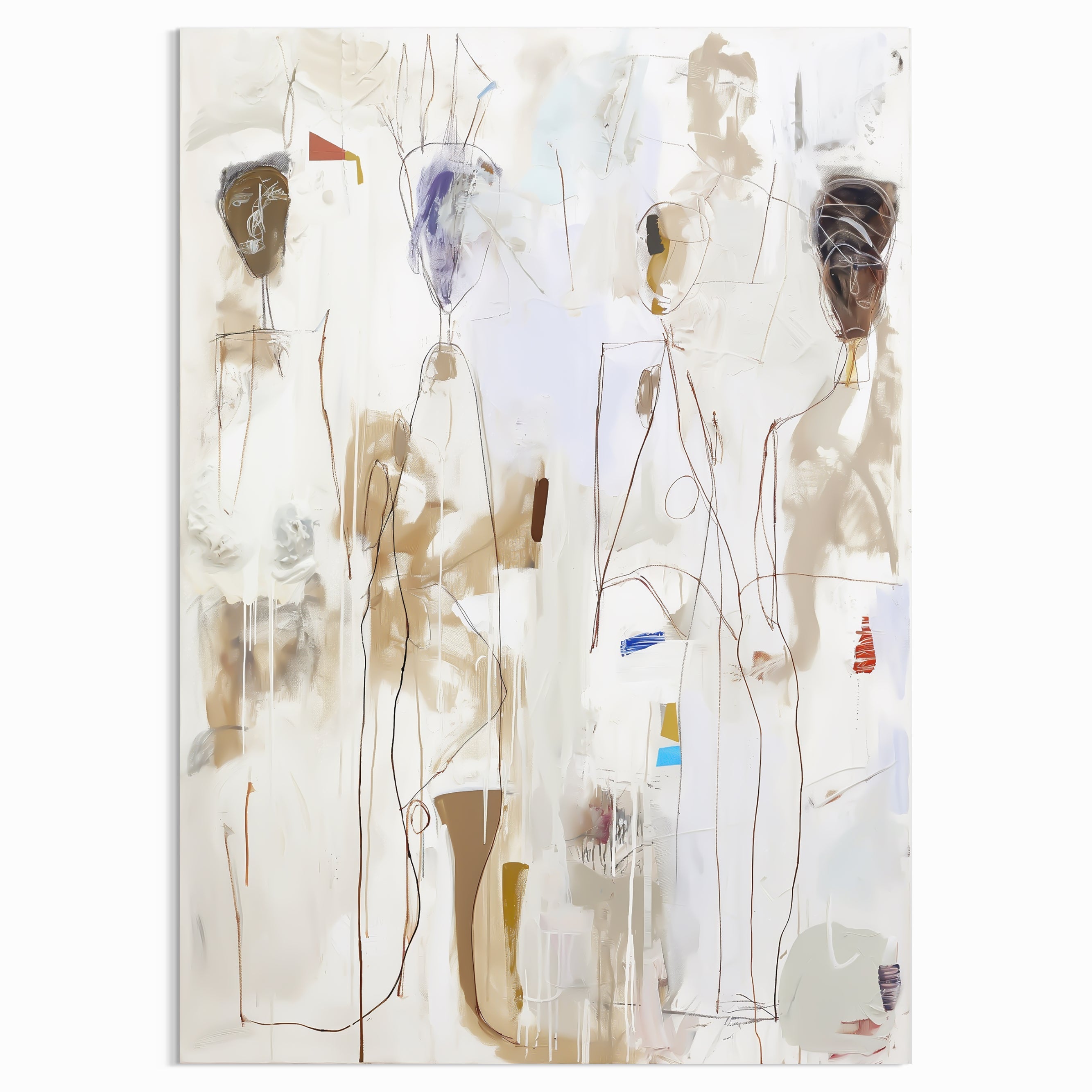 Minimalist African Painting