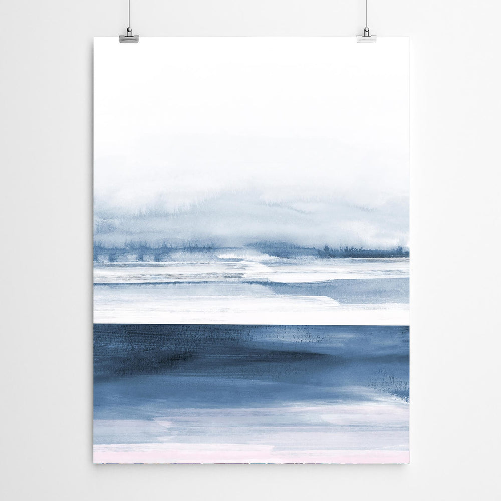 Abstract Beach Art Canvas