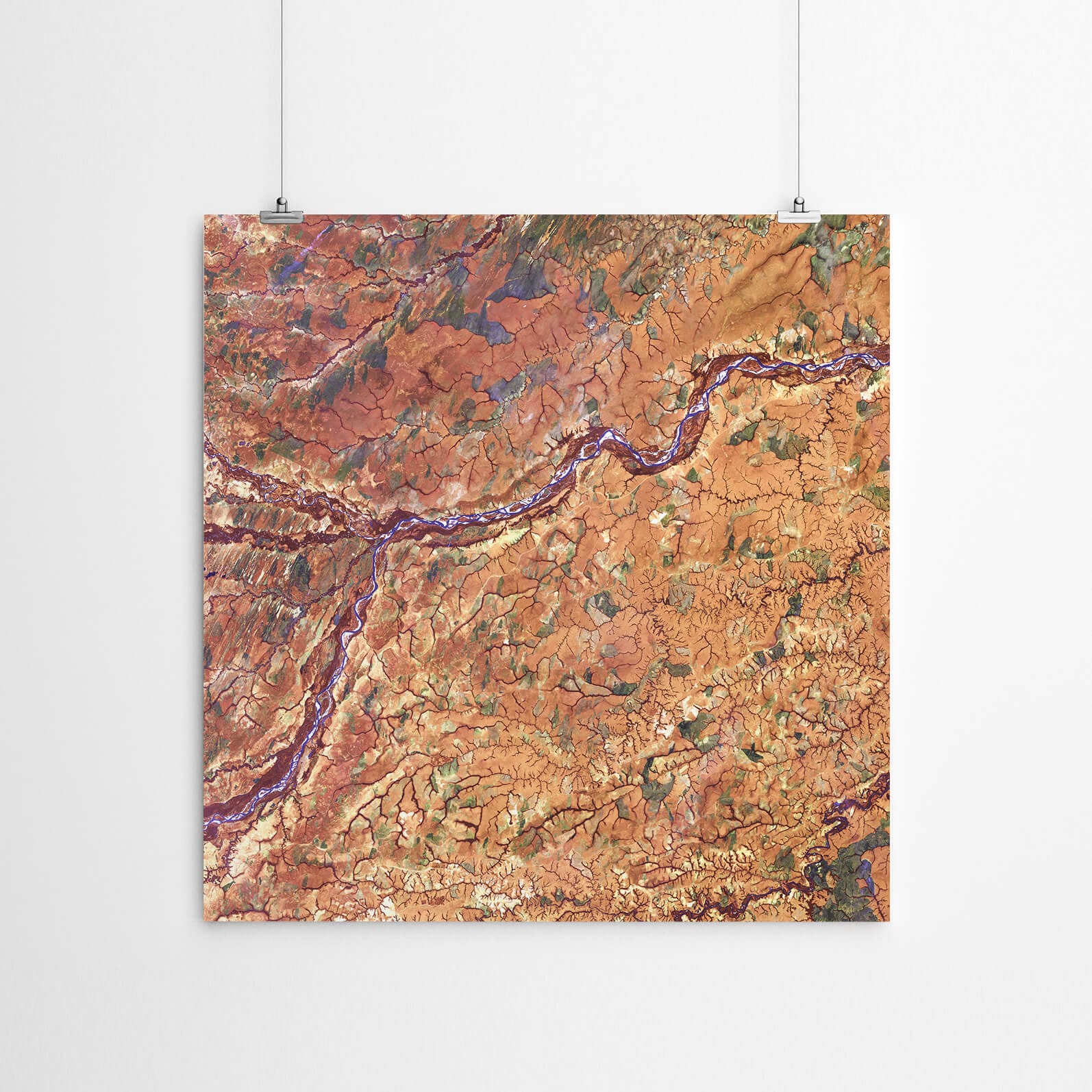 Abstract Geological Wall Art Print