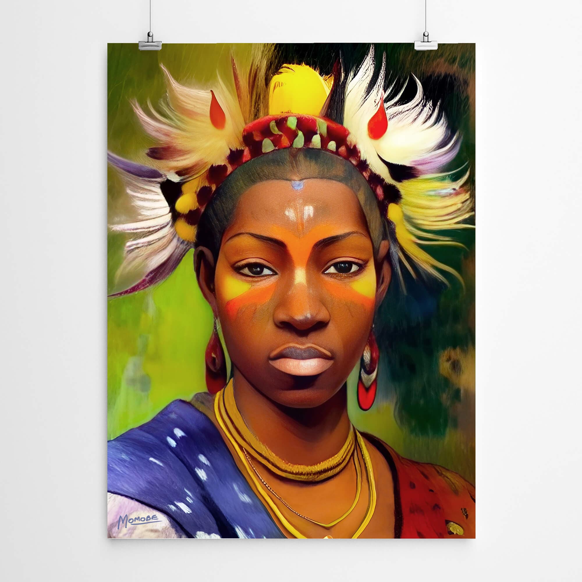 African Portrait Art