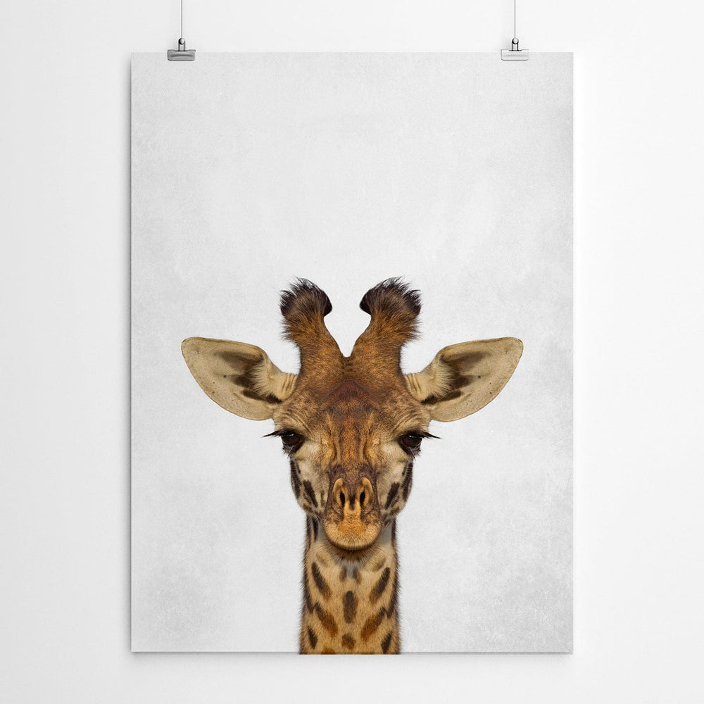 Baby Giraffe Nursery Wall Art