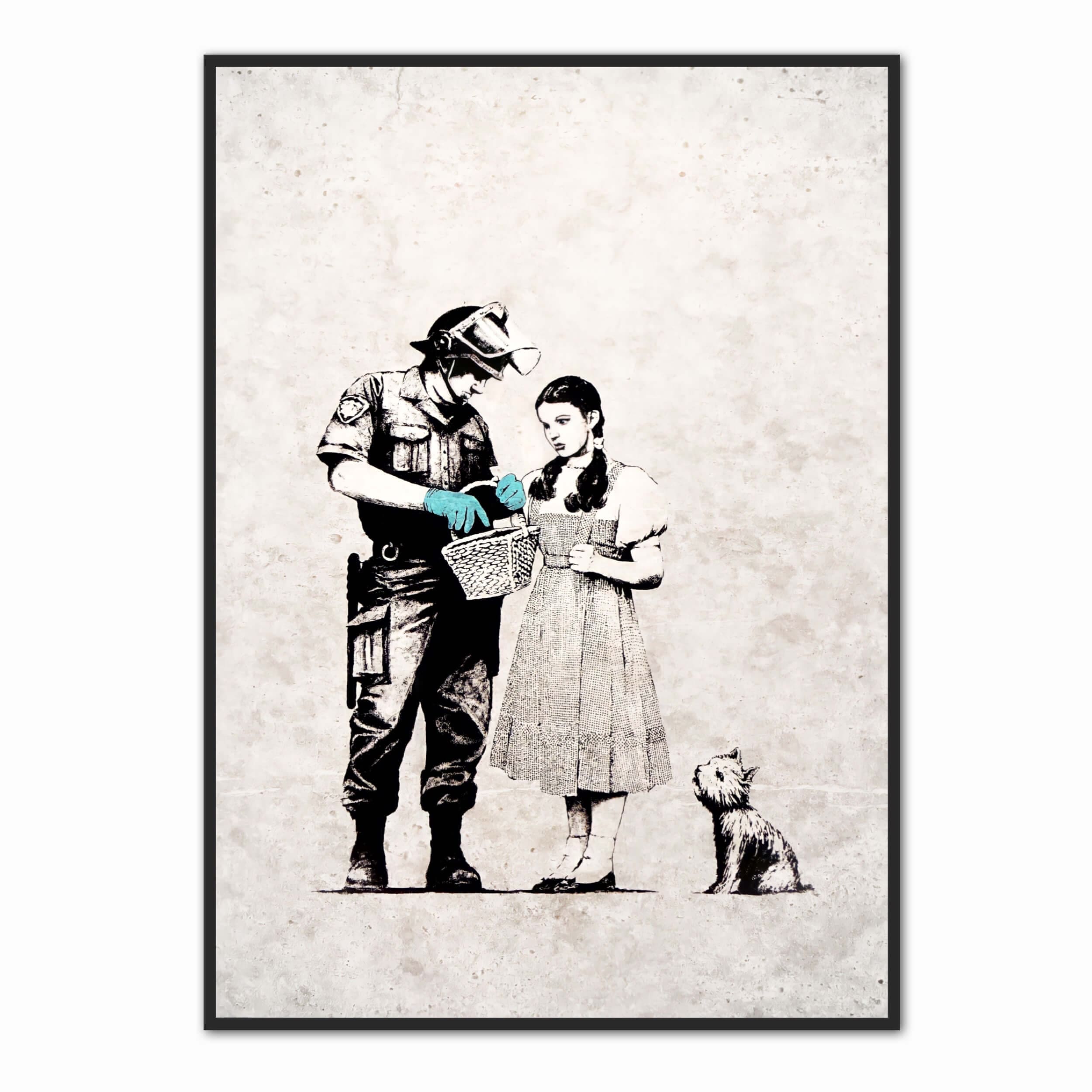 Banksy Art Print - Stop And Search
