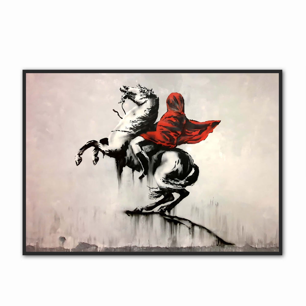 Banksy Horse Rider Print