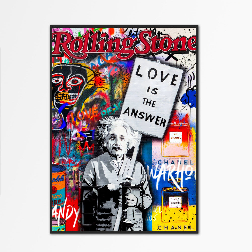 Banksy Love is The Answer
