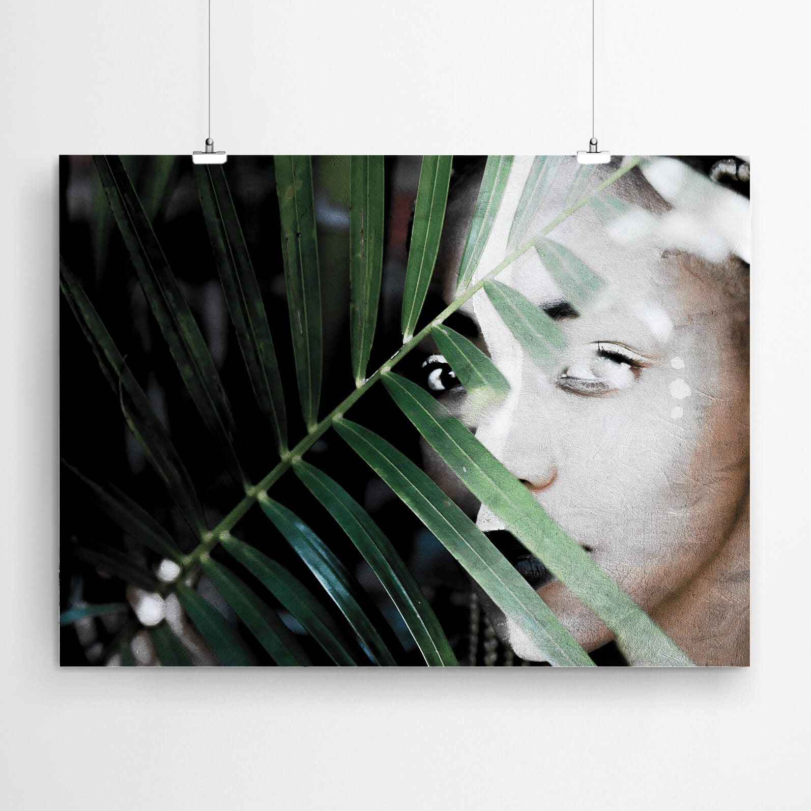 Beautiful African Woman Potrait Artwork