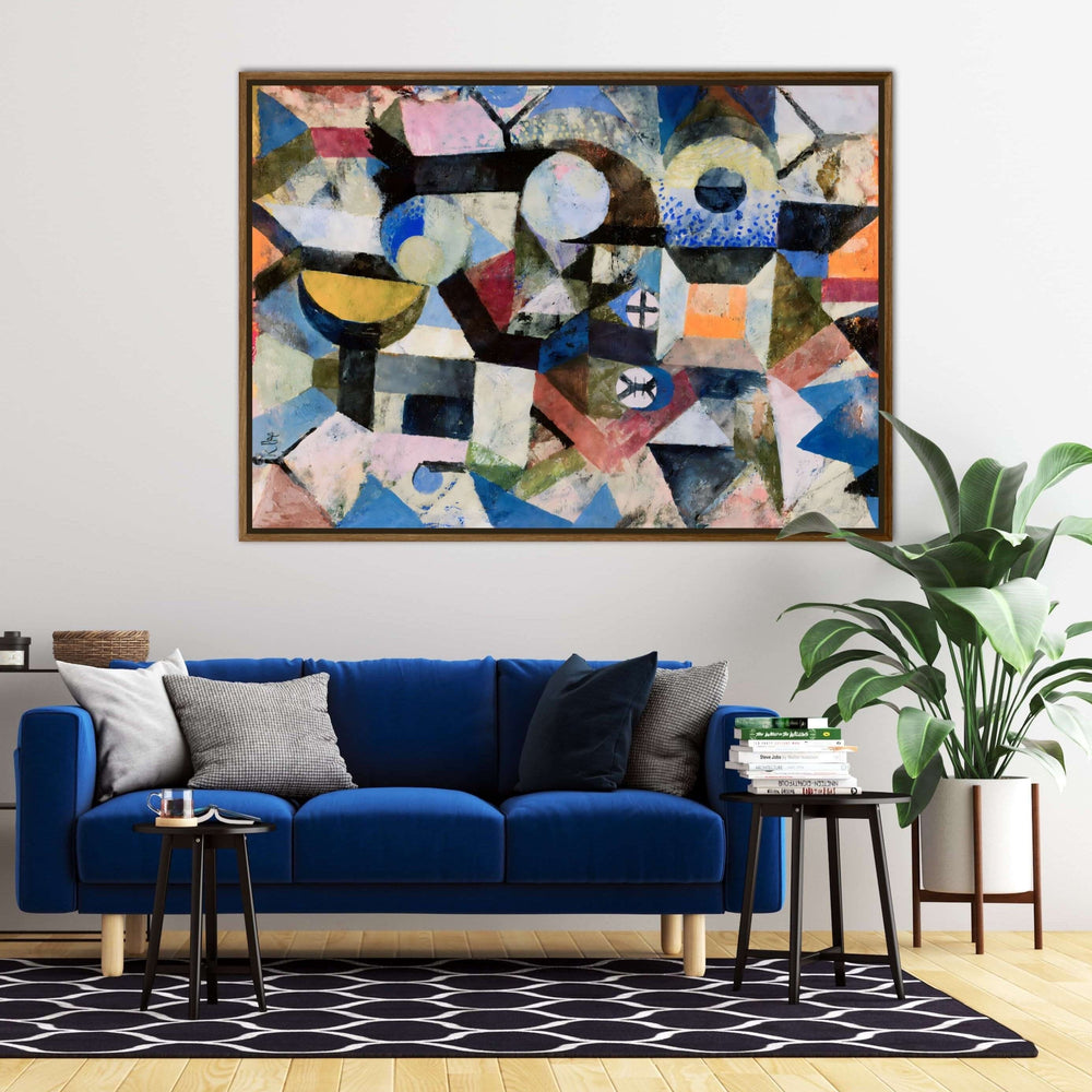 Colourful Abstract Wall Art - Paul Klee