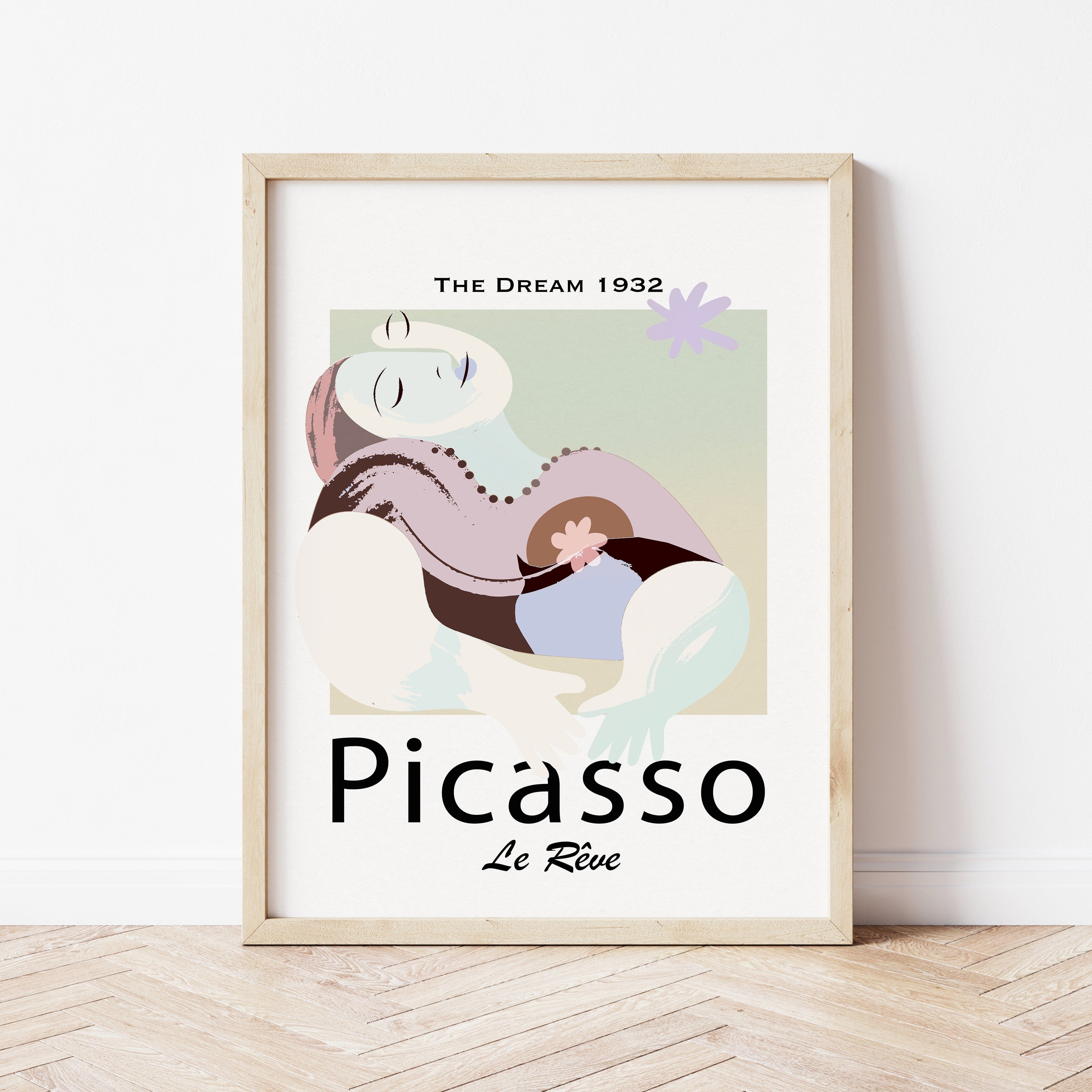 Danish Pastel Print - Picasso