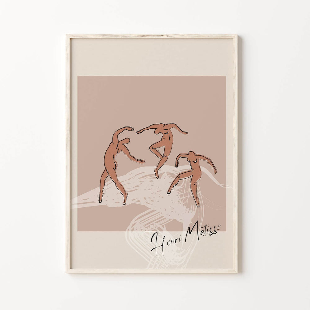 Earth Tone Matisse Print