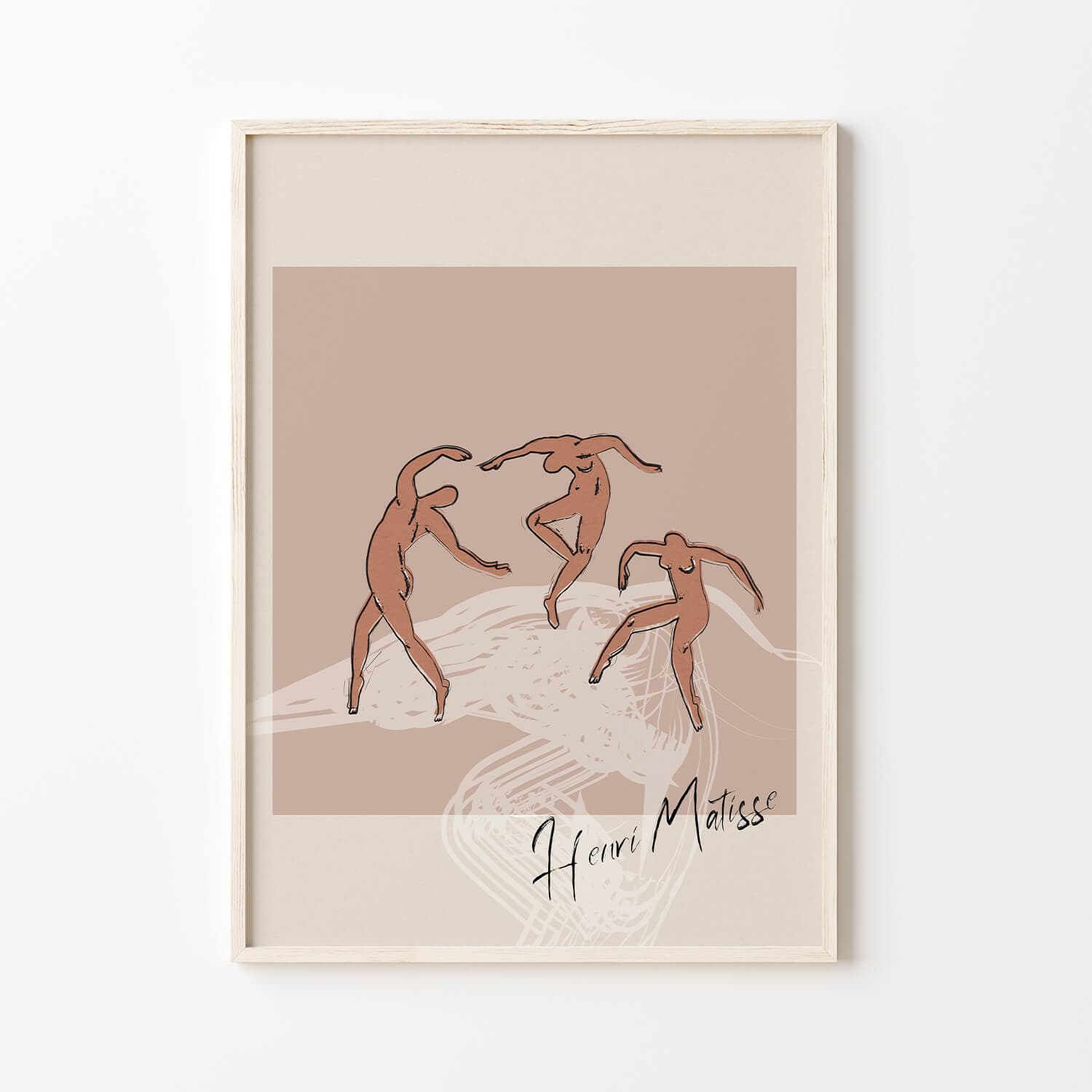 Earth Tone Matisse Print