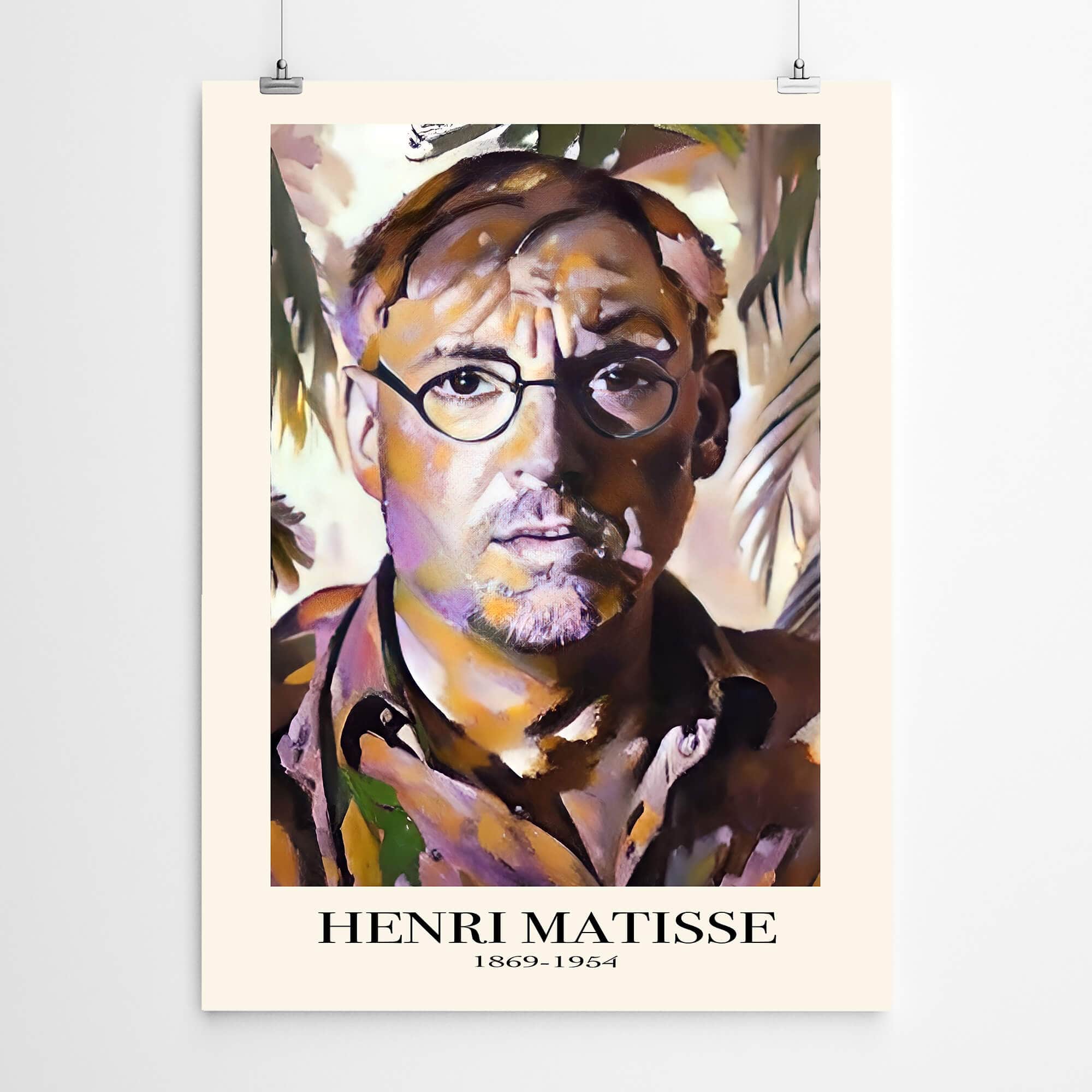 Henri Matisse Portrait Painting Wall Art