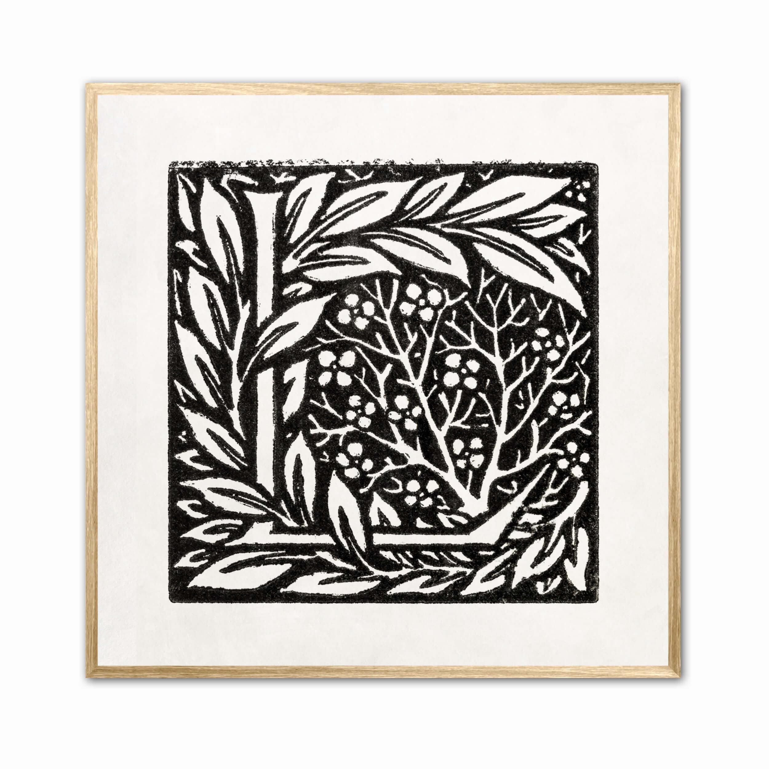 Lino Print - William Morris