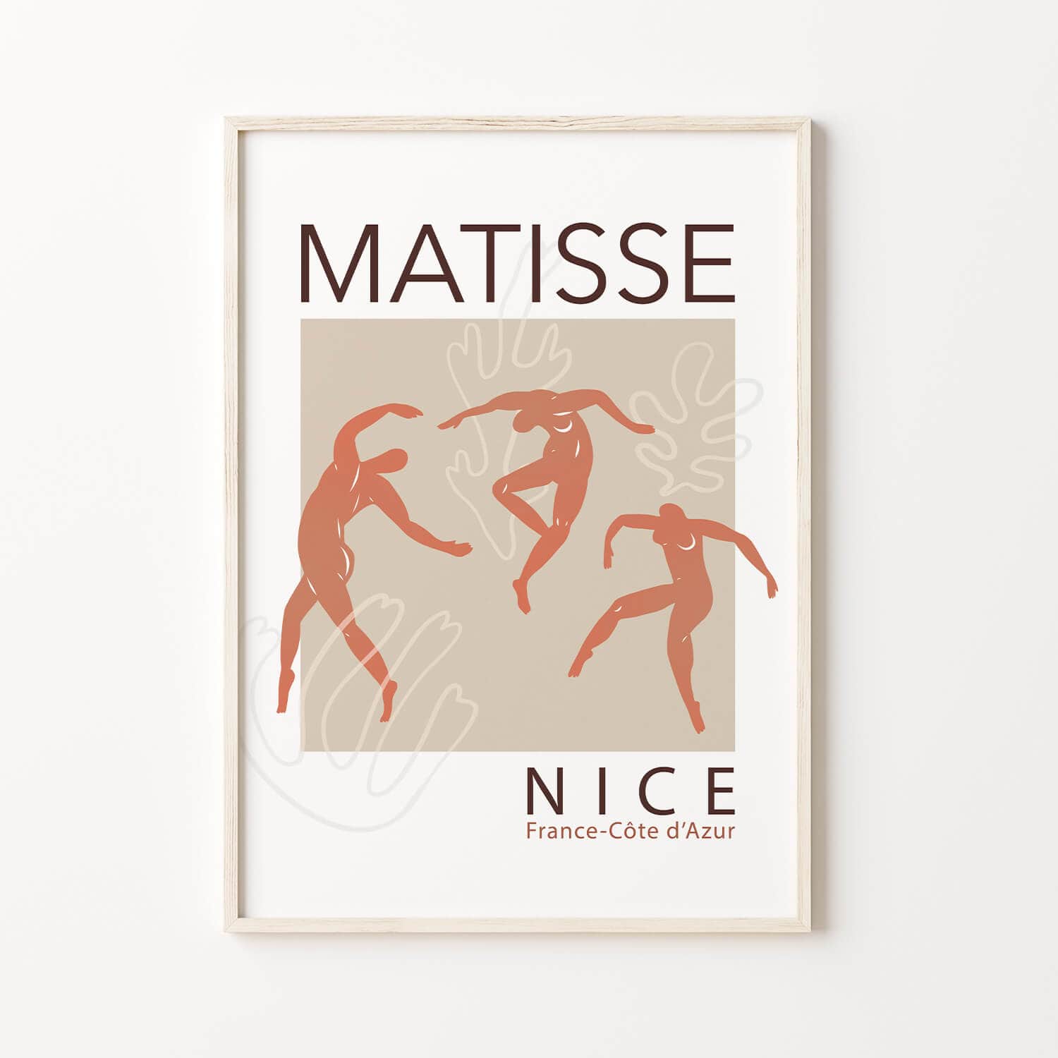 Matisse Terracotta Wall Art Print