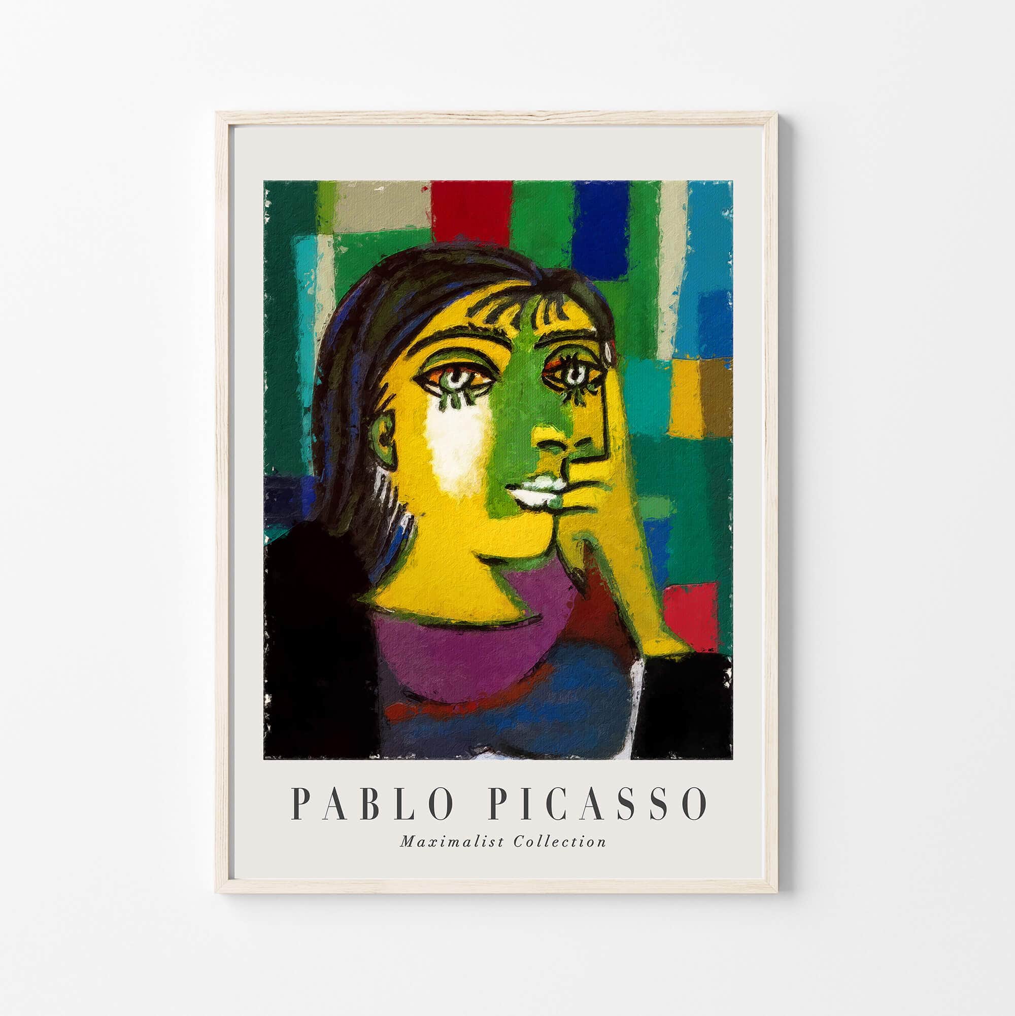 Picasso Art Print Maximalist