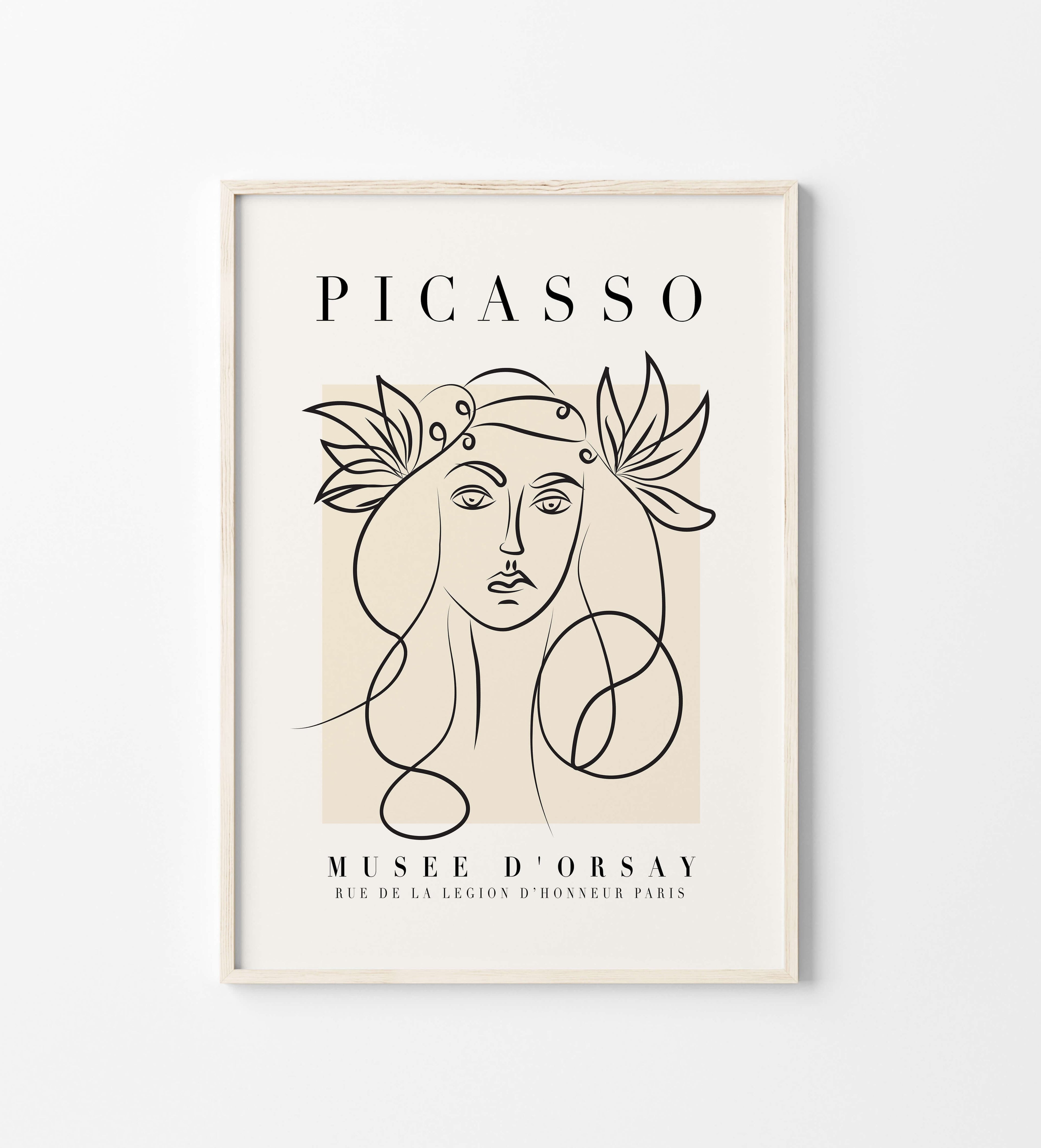 Picasso Marie Françoise Gilot Portrait Poster