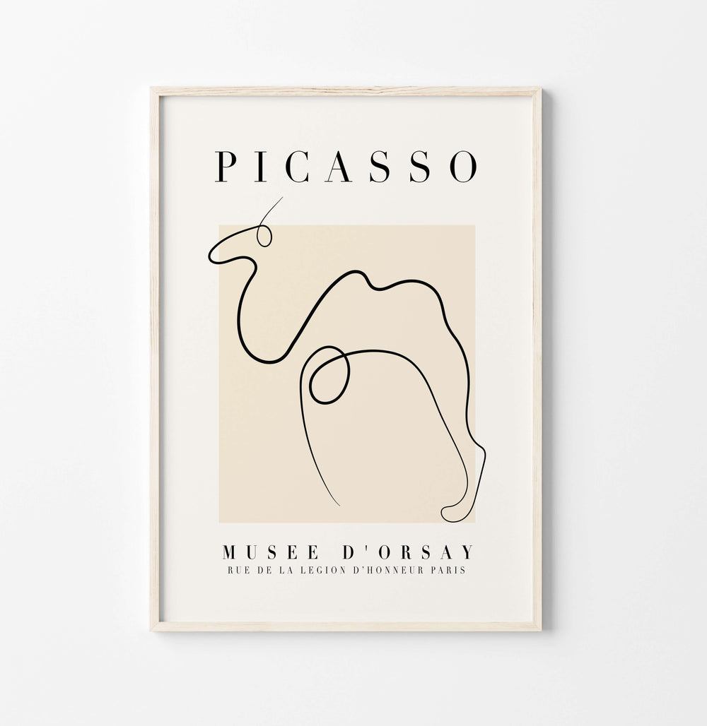 Picasso The Camel Exhibition Poster