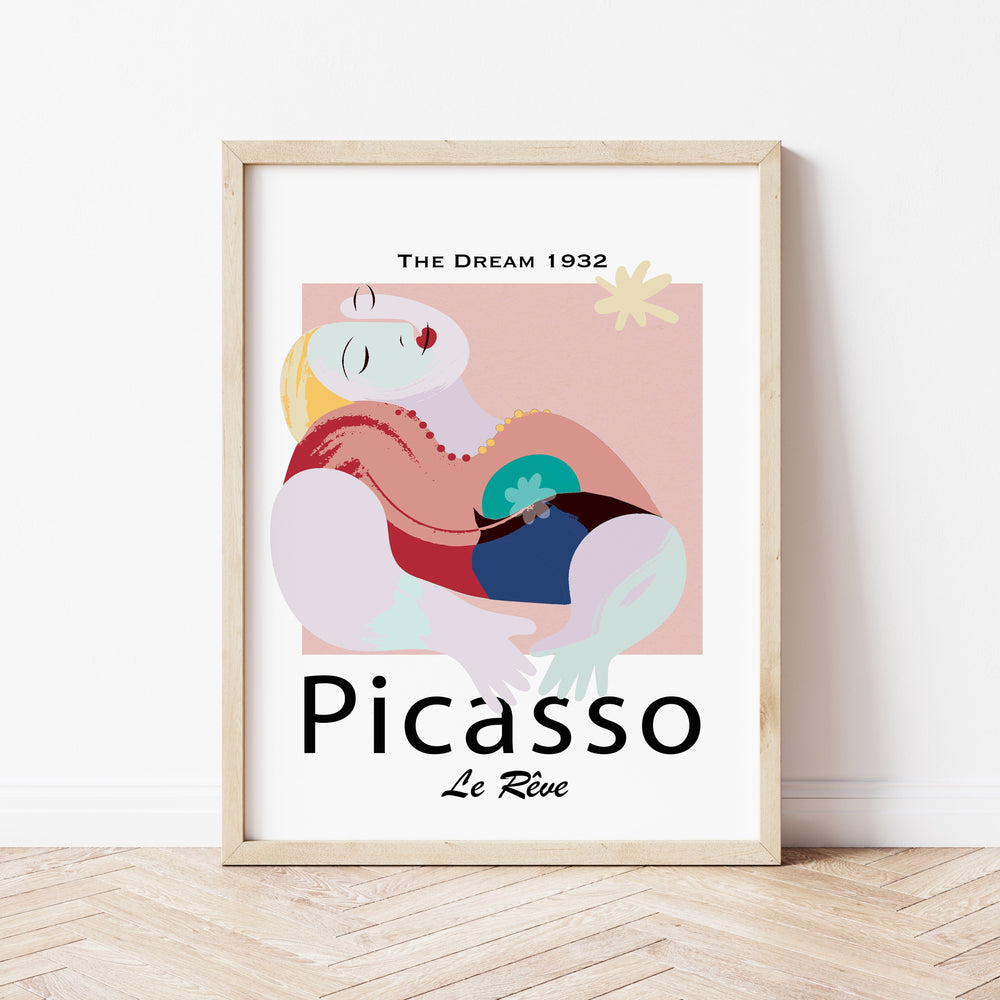 Picasso- The Dream Exhabition Poster