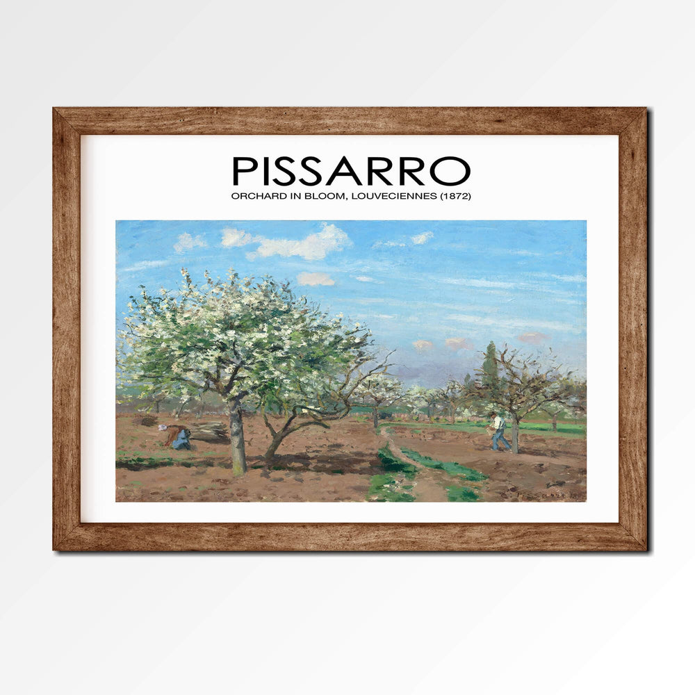 Pissaro oil painting poster for sale