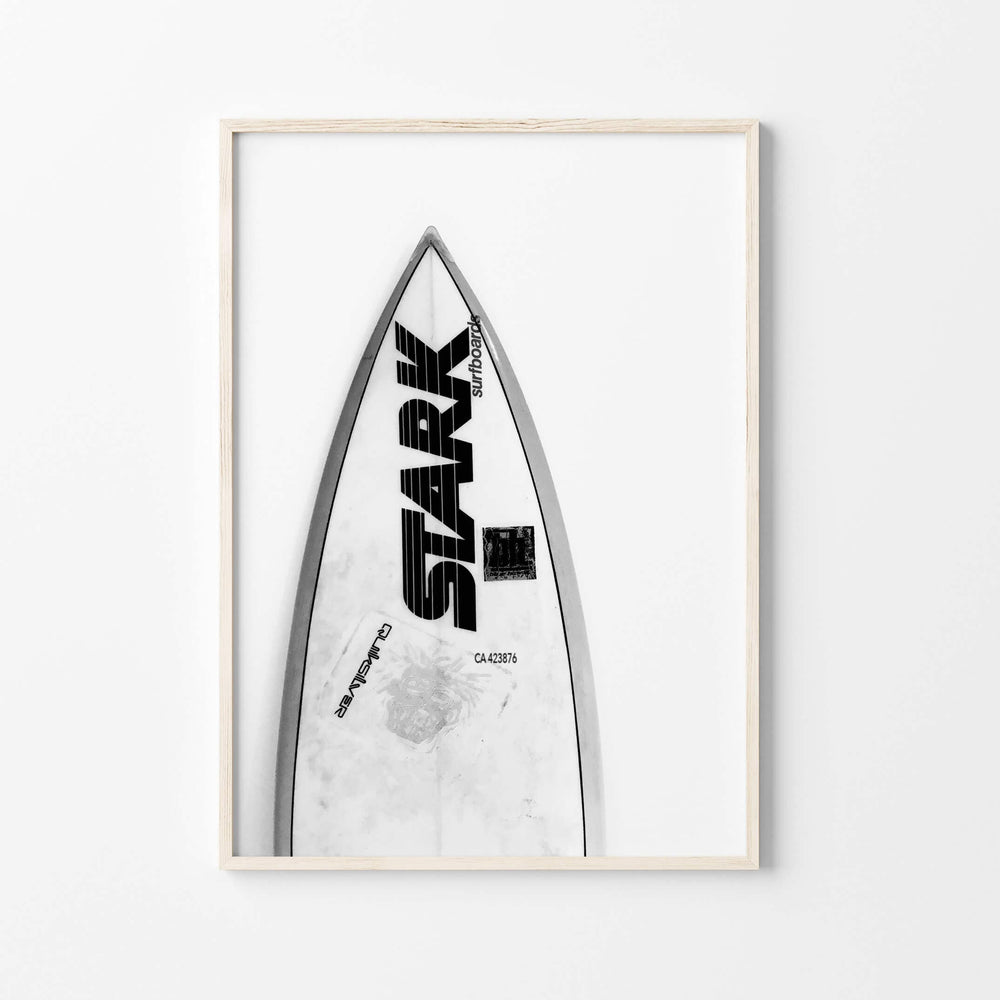 Surfboard Wall Art Print