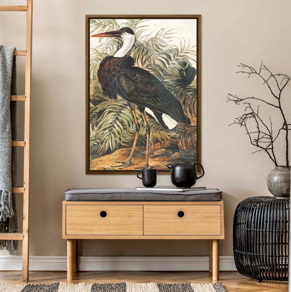 Vintage Stork Print