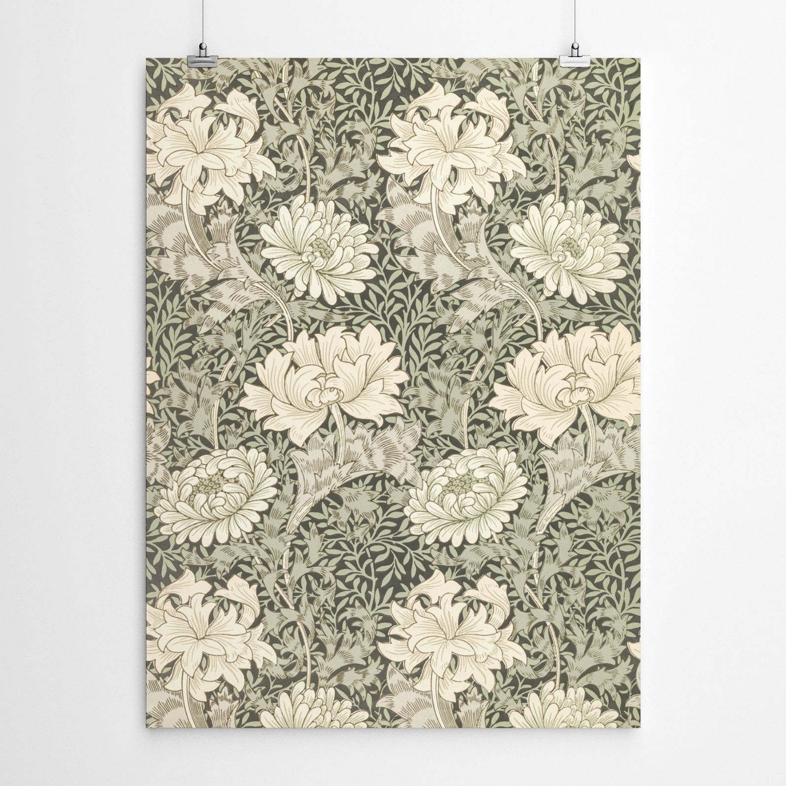 William Morris Vintage Floral Print